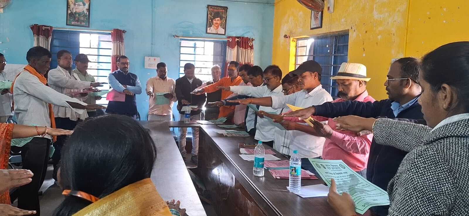 Giridih News :लोगों ने बाल विवाह उन्मूलन की शपथ ली