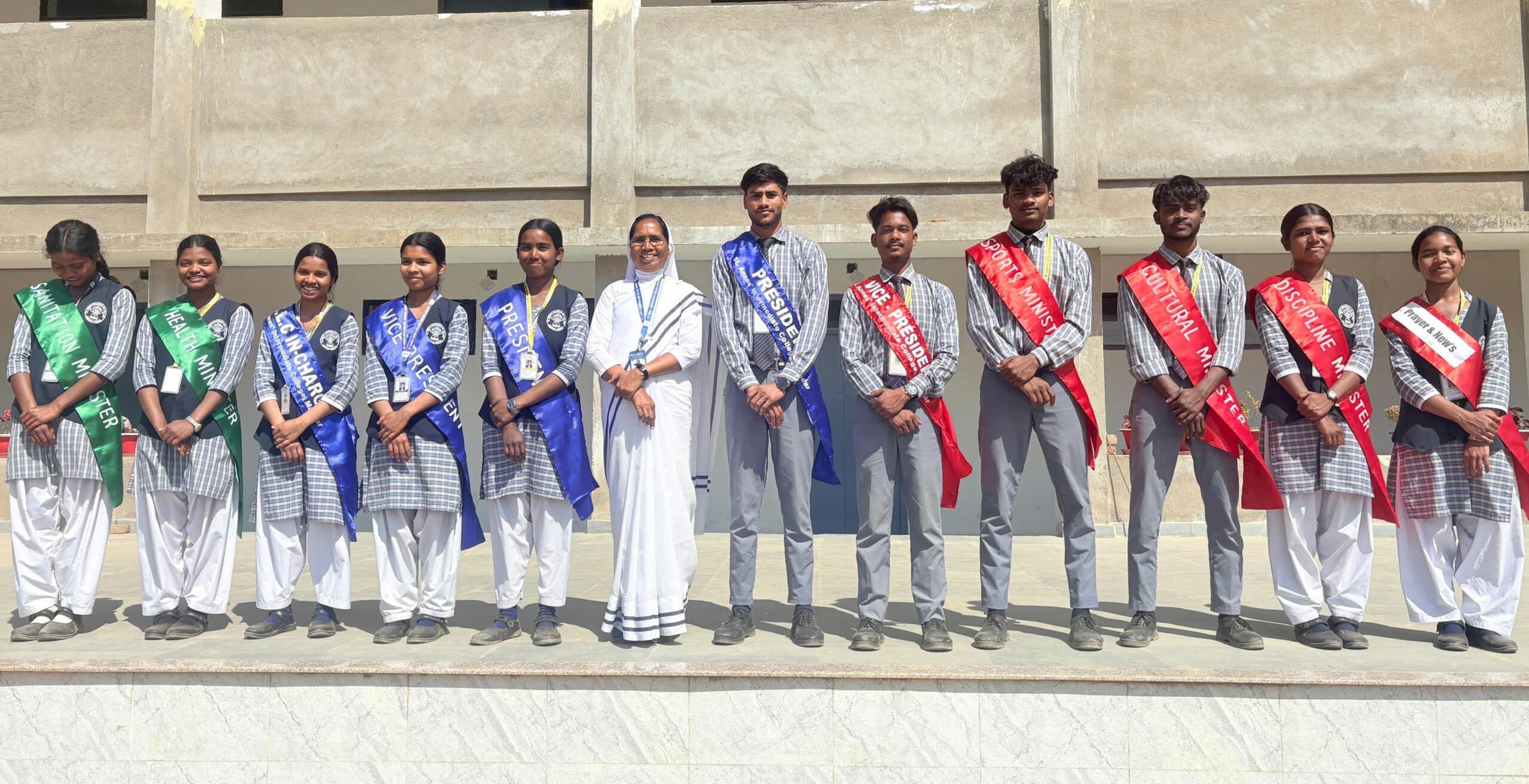 संत अन्ना इंटरमीडिएट कॉलेज में बाल सभा का गठन