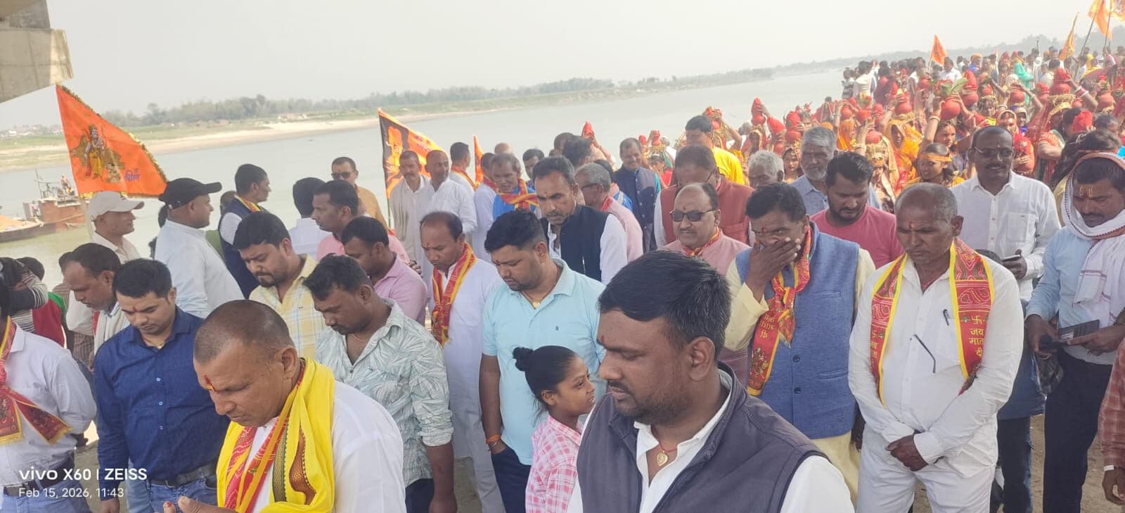 धुतौली मालपा में भव्य कलश शोभा यात्रा निकाली गई, 1500 श्रद्धालुओं ने लिया हिस्सा