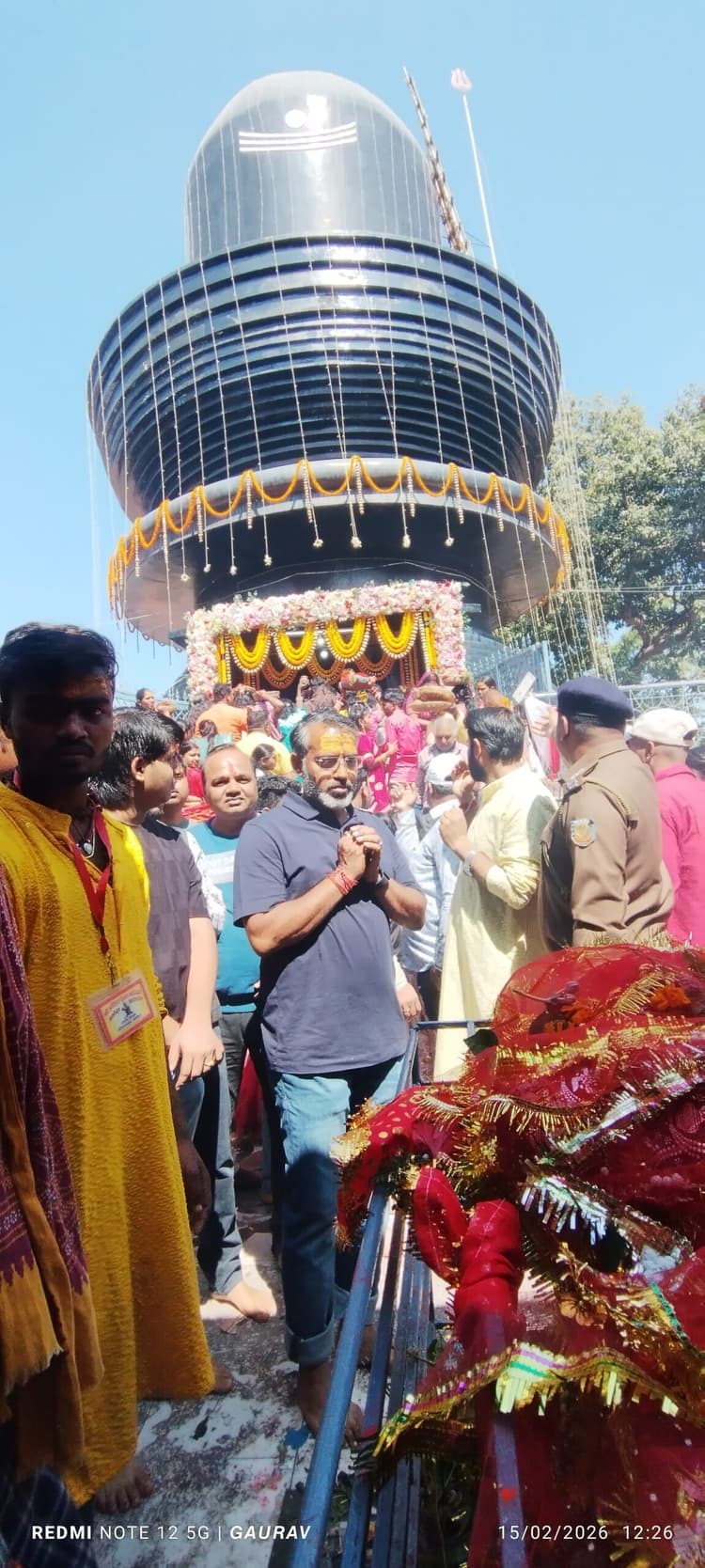 Giridih News :हरिहरधाम मंदिर में उमड़ा आस्था का सैलाब