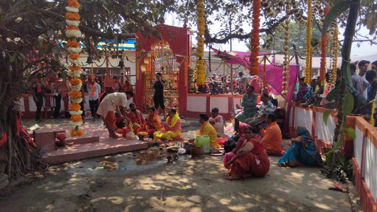 मां पवोरनी स्थान में शृंगार पूजा महोत्सव शुरू