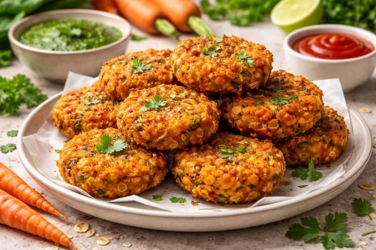 बाहर से क्रिस्पी लेकिन अंदर से सॉफ्ट, गाजर और ओट्स से बनाएं परफेक्ट इवनिंग स्नैक