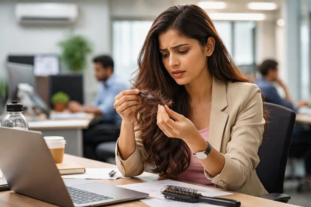 ऑफिस जाने वालों की ये 5 आदतें उनके बालों को बना रही हैं कमजोर! समय रहते न सुधारीं तो नहीं बचेंगे एक भी बाल