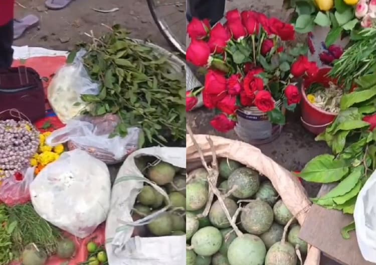 दोहरे उत्सव के रंग में रंगा सिलीगुड़ी, गुलाब की खरीदारी पर भारी पड़ा धतूरा