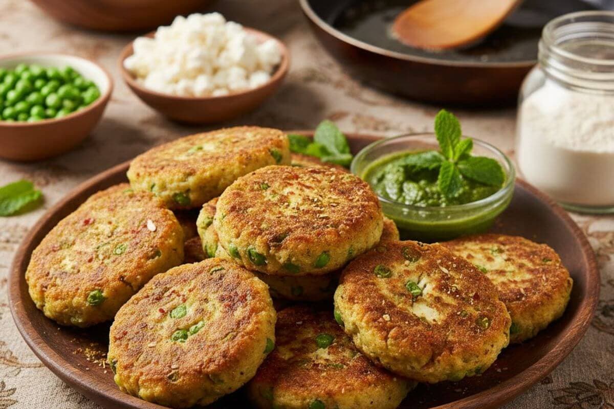 matar paneer tikki