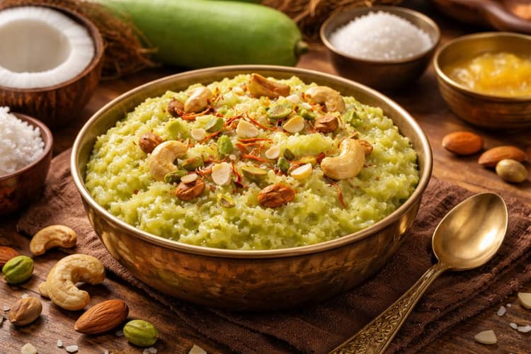 नारियल का क्रीमी स्वाद और लौकी की ताजगी, सिर्फ 20 मिनट में तैयार करें ये हलवा जो भाए सभी को