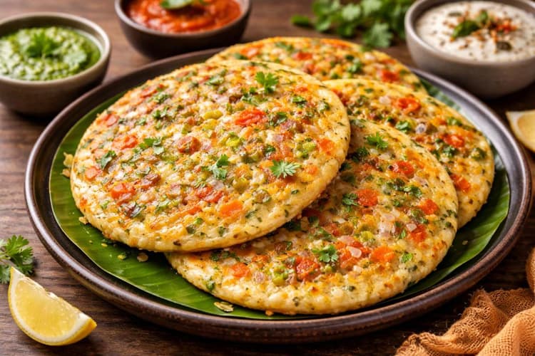 बिना फर्मेंटेशन के बनाएं सॉफ्ट और टेस्टी वेजिटेबल सूजी उत्तपम, डिनर के लिए परफेक्ट लाइट मील