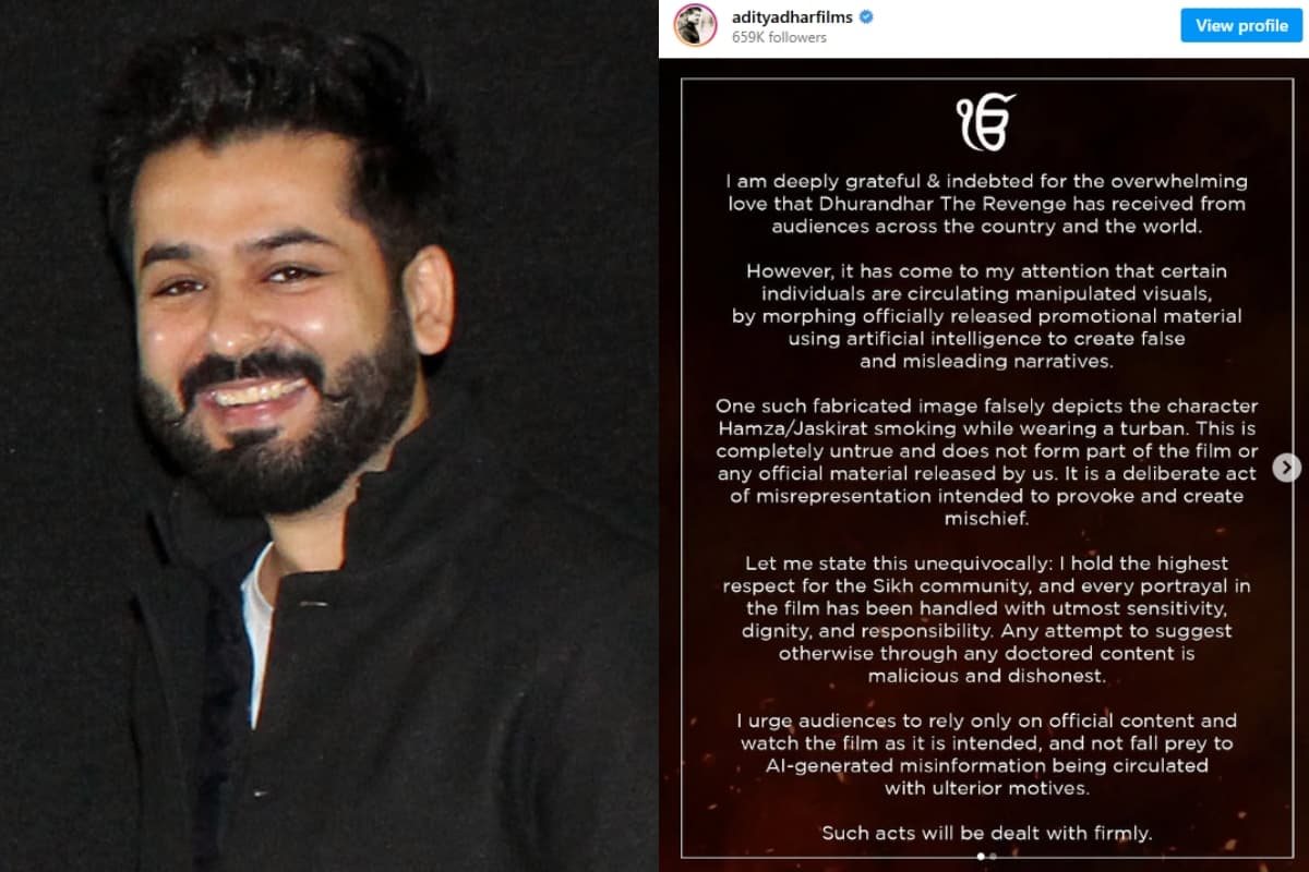 Aditya Dhar On Ranveer Singh Sikh Look Controversy