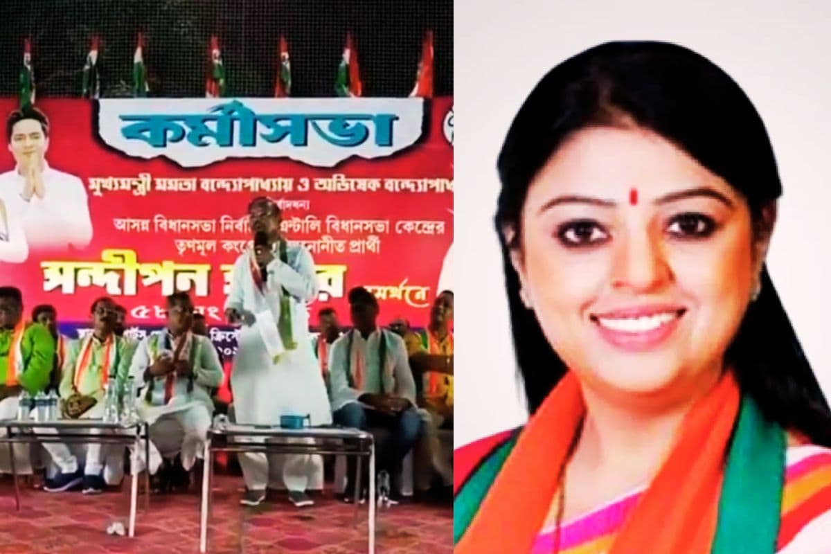 Bengal Election 2026 Swarnakamal Saha Sexist Remark Priyanka Tibrewal Entally BJP Bengal Election 2026 Swarnakamal Saha Sexist Remark Priyanka Tibrewal Entally BJP