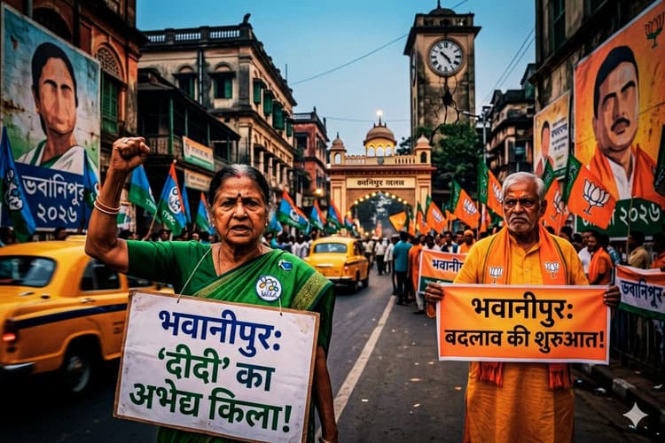 भवानीपुर चुनाव 2026: ममता बनर्जी vs शुभेंदु अधिकारी, क्या बचेगा दीदी का सबसे मजबूत किला?