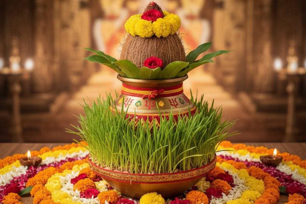 Chaitra Navratri Kalash Sthapana Chaitra Navratri Kalash Sthapana