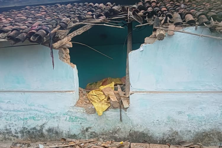 चांडिल में जंगली हाथी का तांडव: कई घर क्षतिग्रस्त, वन विभाग की निष्क्रियता पर भड़के ग्रामीण