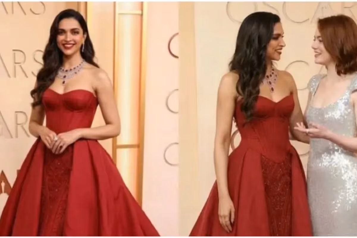 Deepika Padukone In Oscar 2026 ai viral photo priyanka chopra presents award