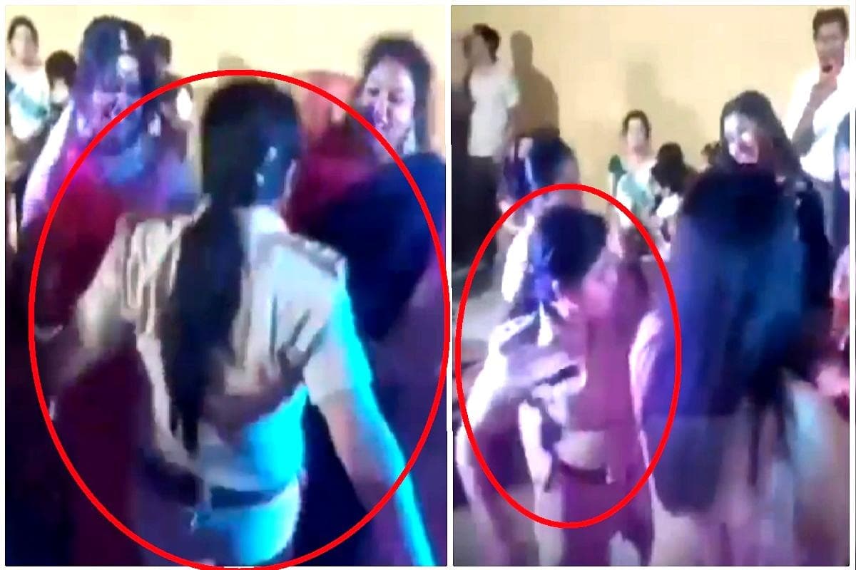 वर्दी में थिरकना पड़ गया थानेदारनी को भारी, कप्तान साहब ने कर दिया लाइन हाजिर