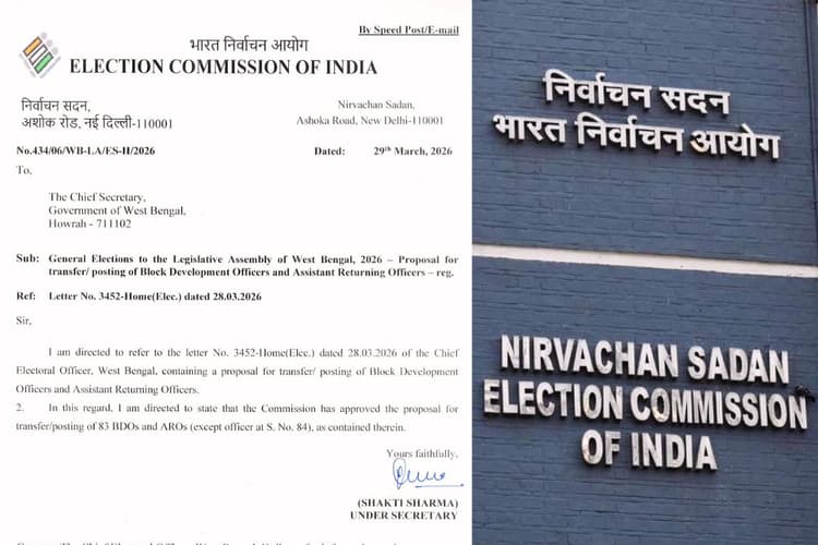 फिर एक्शन में इलेक्शन कमीशन, 83 प्रखंड विकास पदाधिकारियों का किया ट्रांसफर