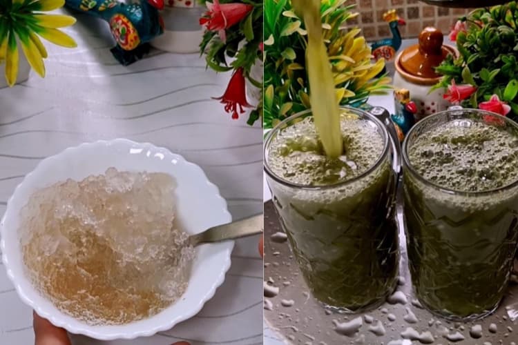 गर्मियों में बनाएं गोंद कतीरा-पुदीना ड्रिंक, आशा इन किचन ने शेयर की रेसिपी