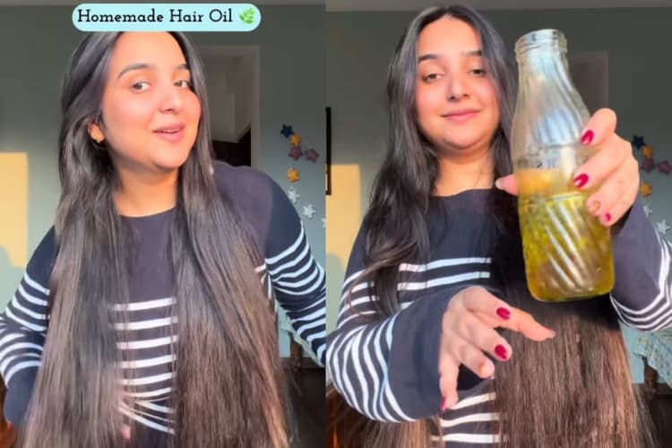 आंचल जैन ने शेयर किया बालों के लिए होममेड तेल बनाने का तरीका