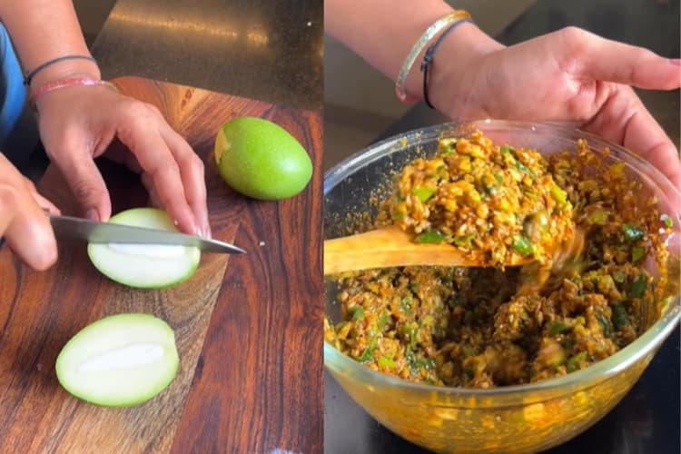 घर पर बनाएं इंस्टेंट आम-मिर्च का अचार, वंदना ने बताया बनाने का तरीका