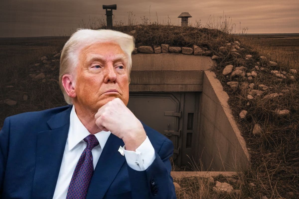 Iran Israel War are trump cabinet building bunkers