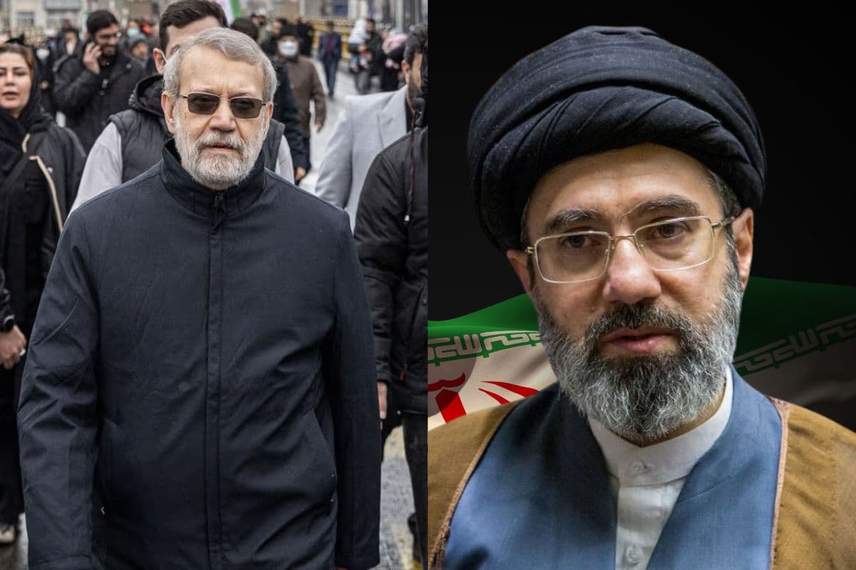 Iran Power Crisis mojtaba khamenei missing ali larijani killed