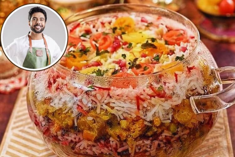 शेफ रणवीर बरार स्टाइल में बनाएं परफेक्ट लेयरिंग वाला जोधपुरी कबुली पुलाव