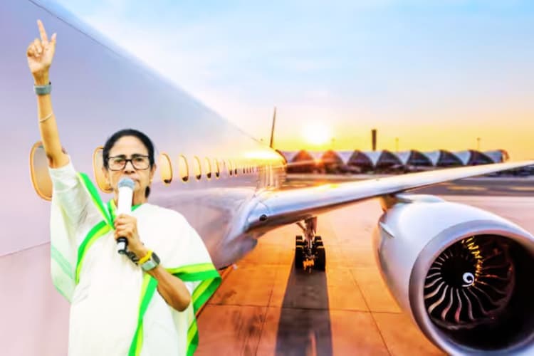 आसमान में अटकी सांसें! 1 घंटे तक हवा में चक्कर लगाता रहा ममता बनर्जी का विमान, कोलकाता में कुदरत का कहर