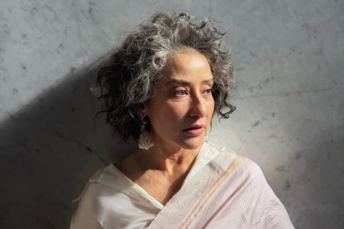 Manisha Koirala New Look salt pepper look embraces natural beauty heeramandi