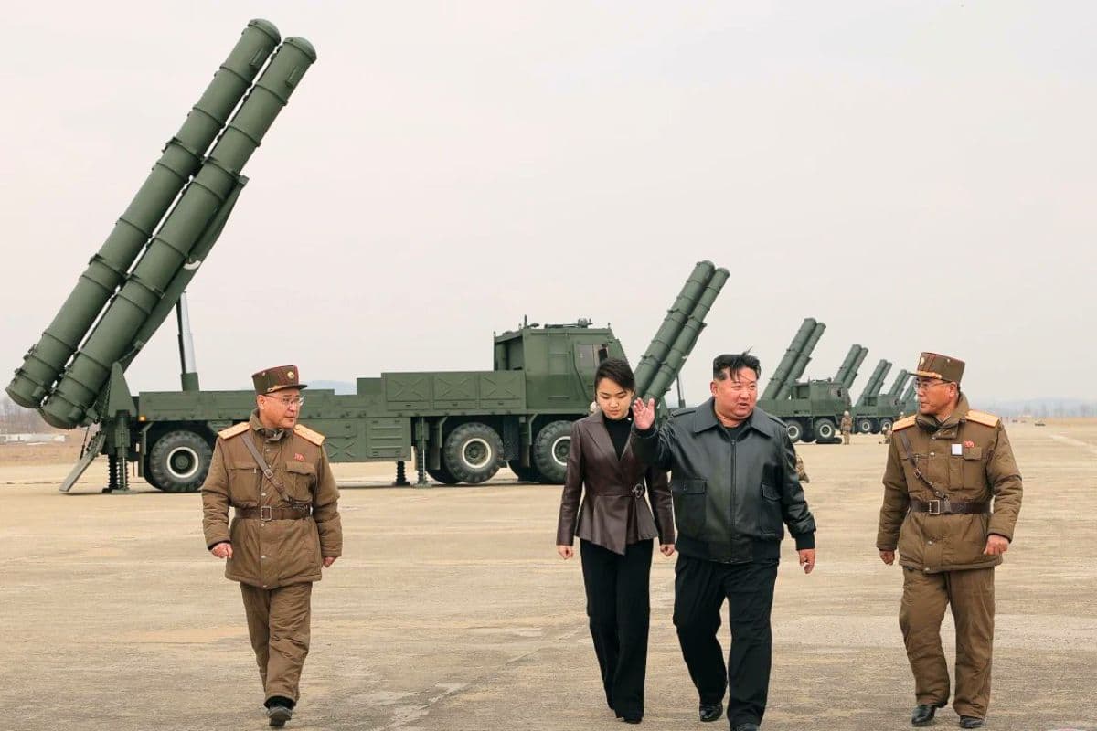 North Korea kim jong un missile test daughter