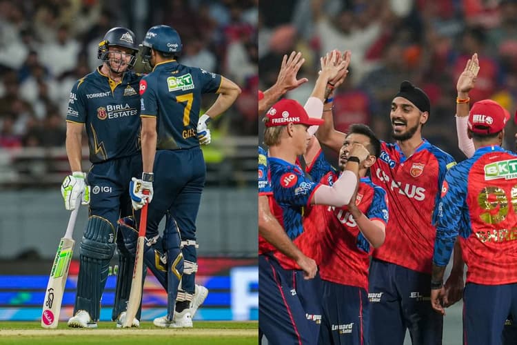 PBKS vs GT: गुजरात ने बनाए 162 रन, वैशाक को मिले तीन विकेट