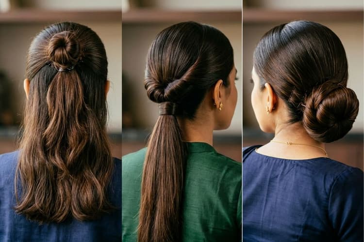 ऑफिस के लिए 2 मिनट में बनने वाले 3 आसान हेयरस्टाइल, हर आउटफिट पर लगेंगे बेस्ट