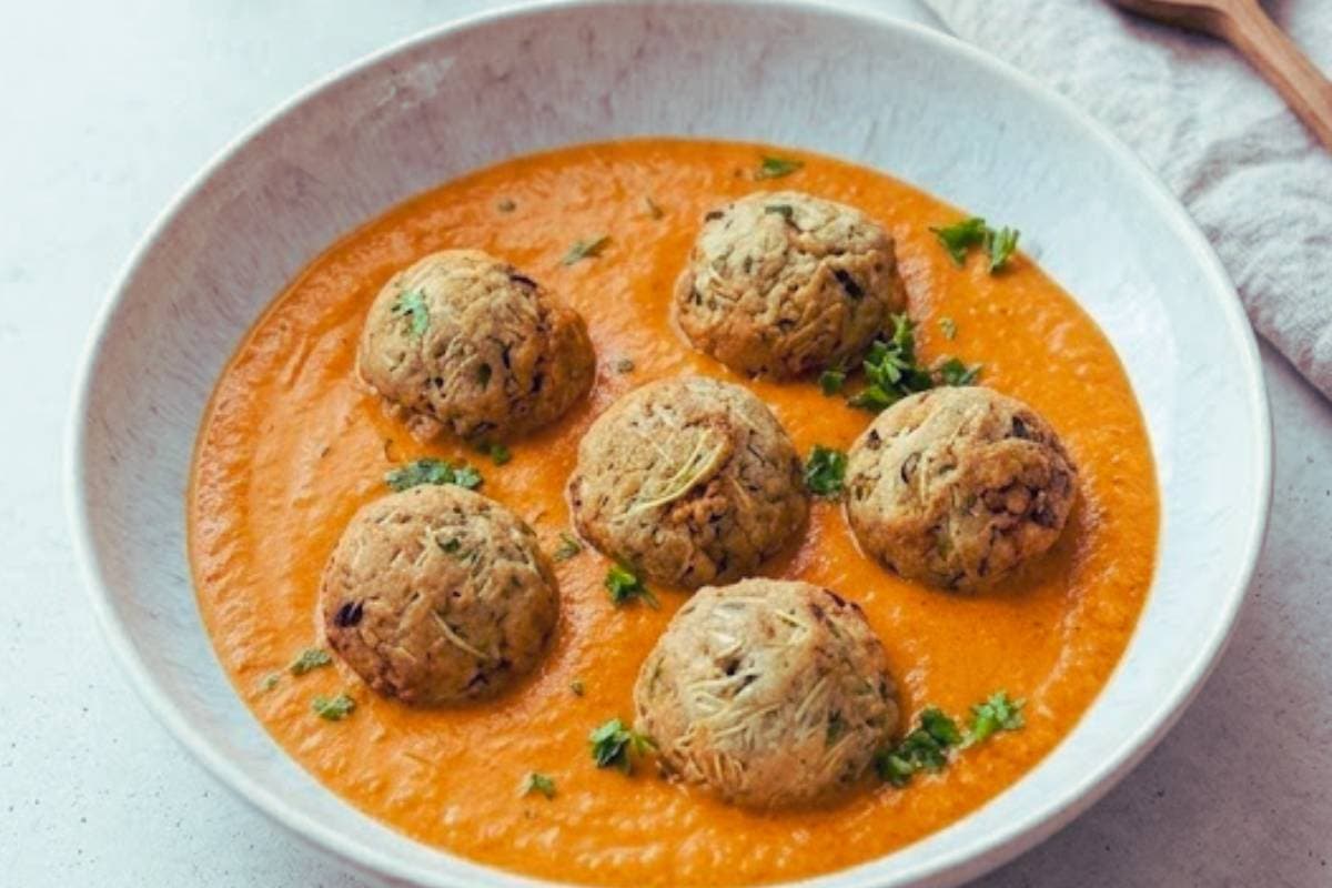 Rajgira Lauki Kofta Curry Recipe for Fasting