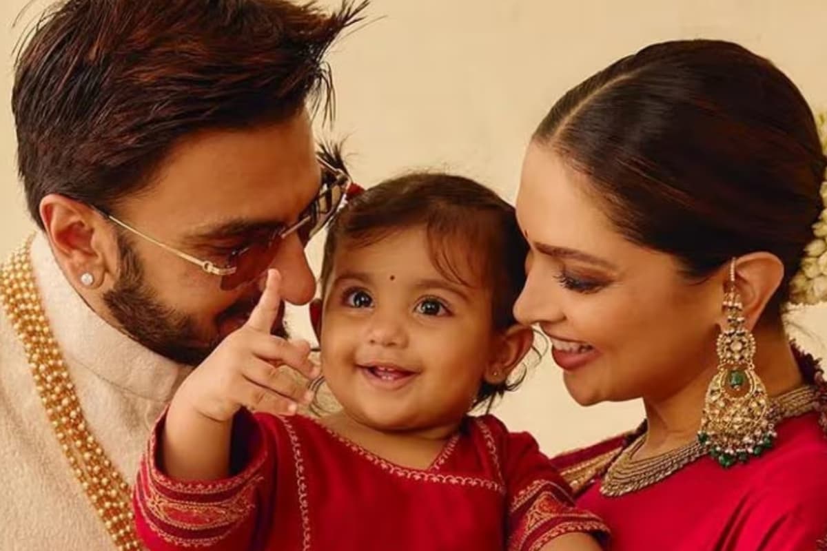 Ranveer Singh With Wife Deepika Padukone and Daughter Dua