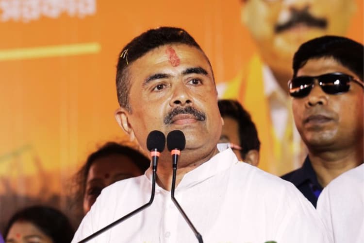 नंदीग्राम के ‘संग्राम’ के लिए शुभेंदु अधिकारी ने भरा पर्चा, बोले- भवानीपुर में भी खिलेगा ‘कमल’