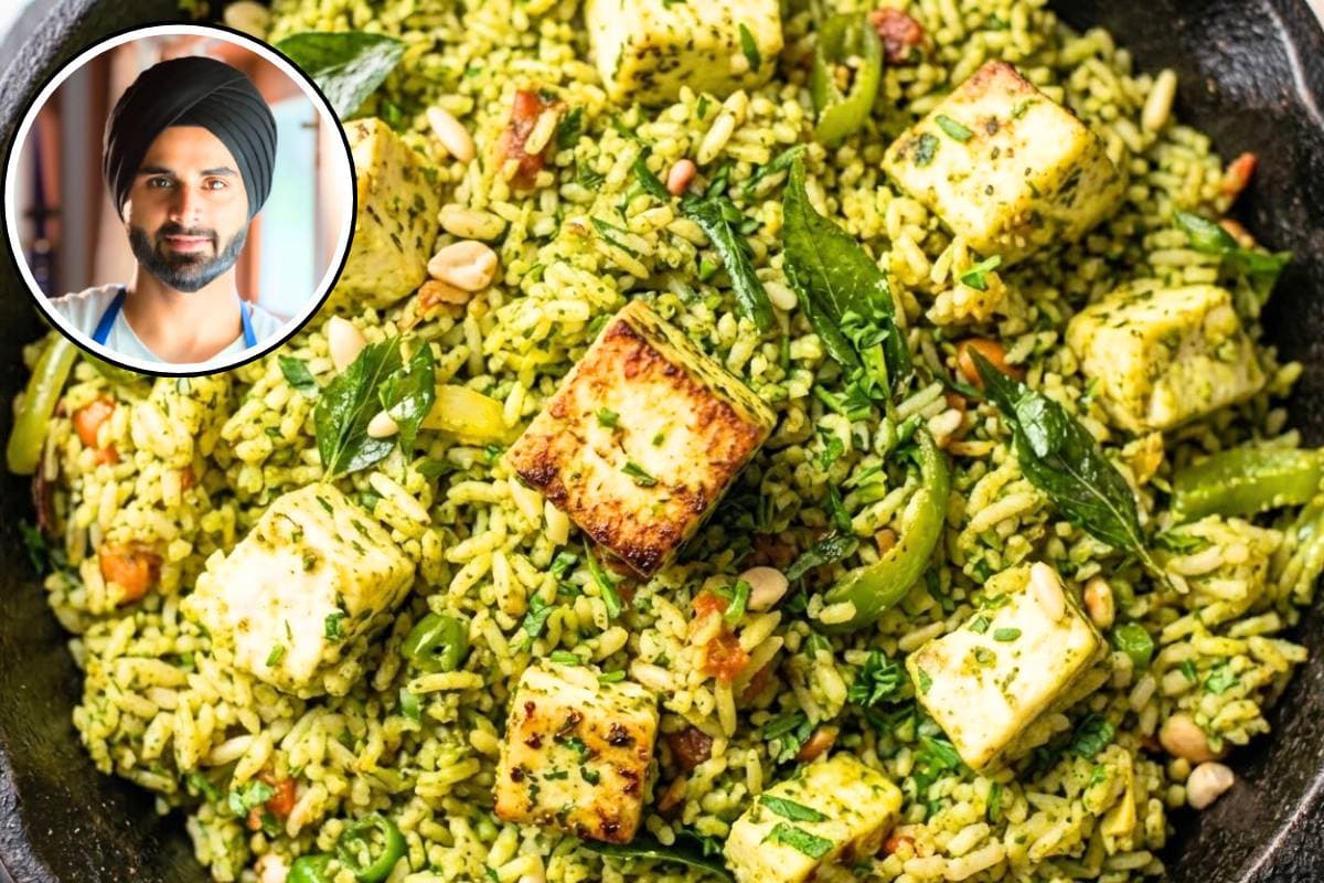 Thecha Paneer Rice Recipe with Leftover Rice