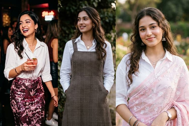 एक सफेद शर्ट को 5 अलग तरीकों से कैसे करें स्टाइल? ऑफिस से लेकर पार्टी तक हर जगह लगेंगे परफेक्ट