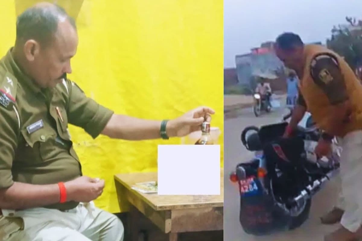 बिहार: वर्दी में जाम छलकाते दिखे दारोगा, वीडियो वायरल होने के बाद SP ने लिया एक्शन