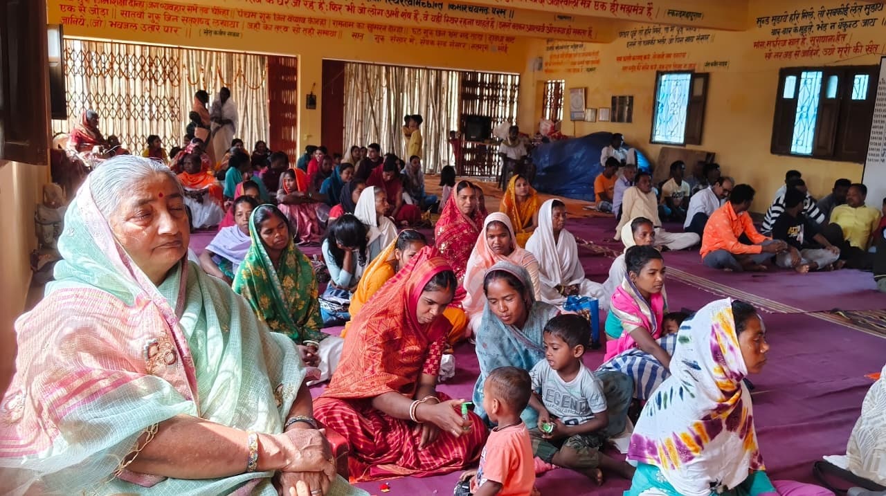 पुण्यतिथि पर सत्संग सह भंडारा का आयोजन