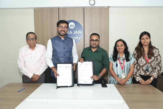 Jamshedpur News : अरका जैन विवि व मार्कहब-24 के बीच एमओयू