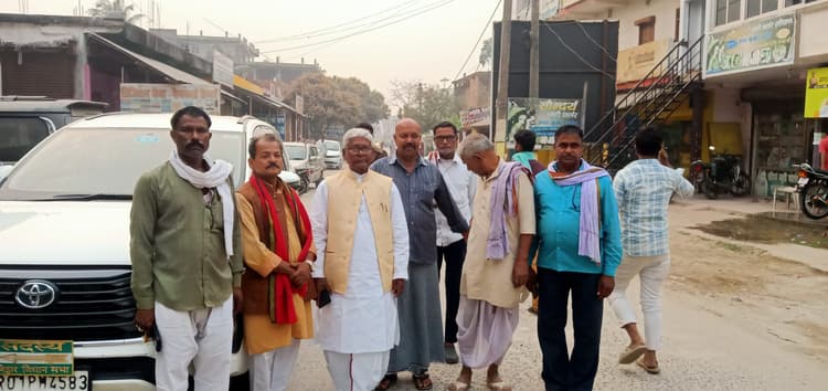 विधायक के नेतृत्व में सीएम के आगमन की चल रही तैयारियां