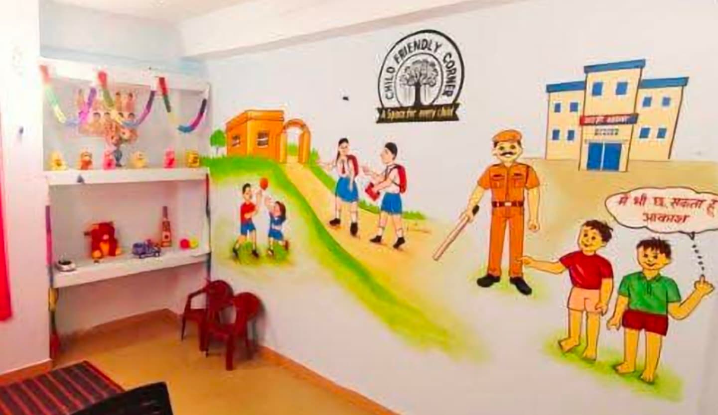 गरही थाने में बना चाइल्ड फ्रेंडली कॉर्नर, भरोसे का माहौल देने की पहल