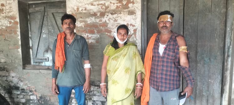 भूमि विवाद में मारपीट, सात लोग घायल