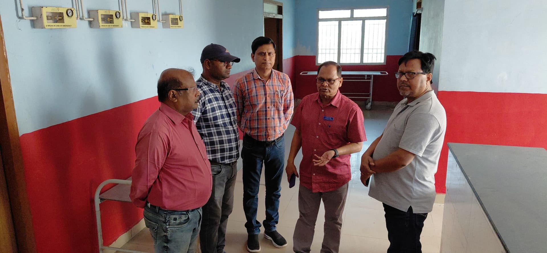 सामुदायिक स्वास्थ्य केंद्र का सीएस ने किया निरीक्षण