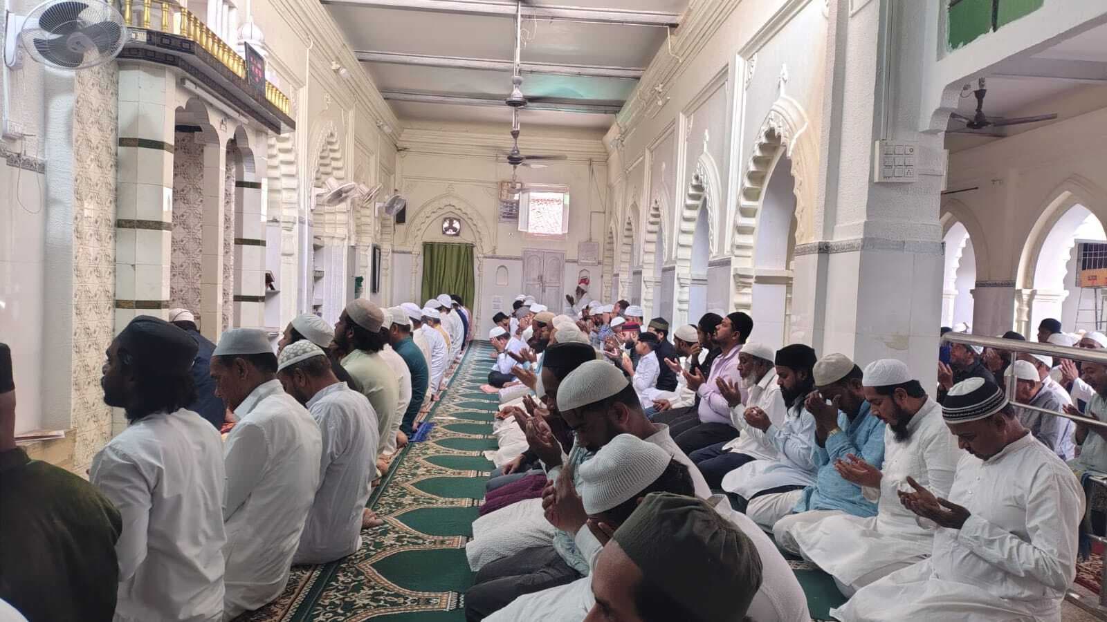 जिले में हुई अलविदा जुम्मा की नमाज