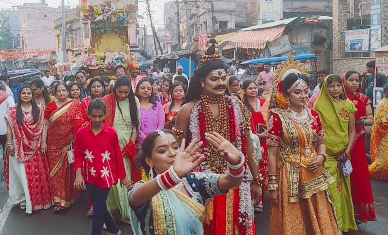 गणगौर पूजा का पारंपरिक विधि-विधान के साथ किया गया विसर्जन