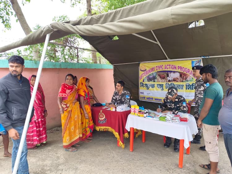 171 पशुओं का किया स्वास्थ्य परीक्षण