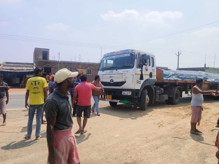 ट्रेलर ने साइकिल सवार को कुचला, मौत