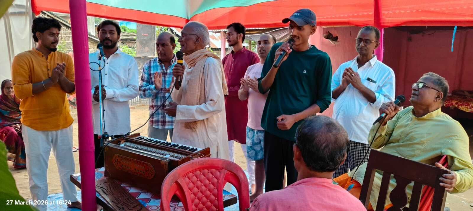 रामनवमी के मौके पर 24 घंटे का अष्टयाम शुरू