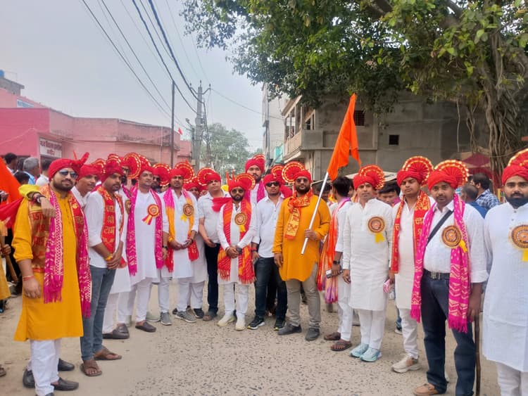 माईजी ठाकुरवाड़ी से निकाली गयी श्रीराम जानकी भव्य शोभा यात्रा, हजारों श्रद्धालुओं ने लिया भाग