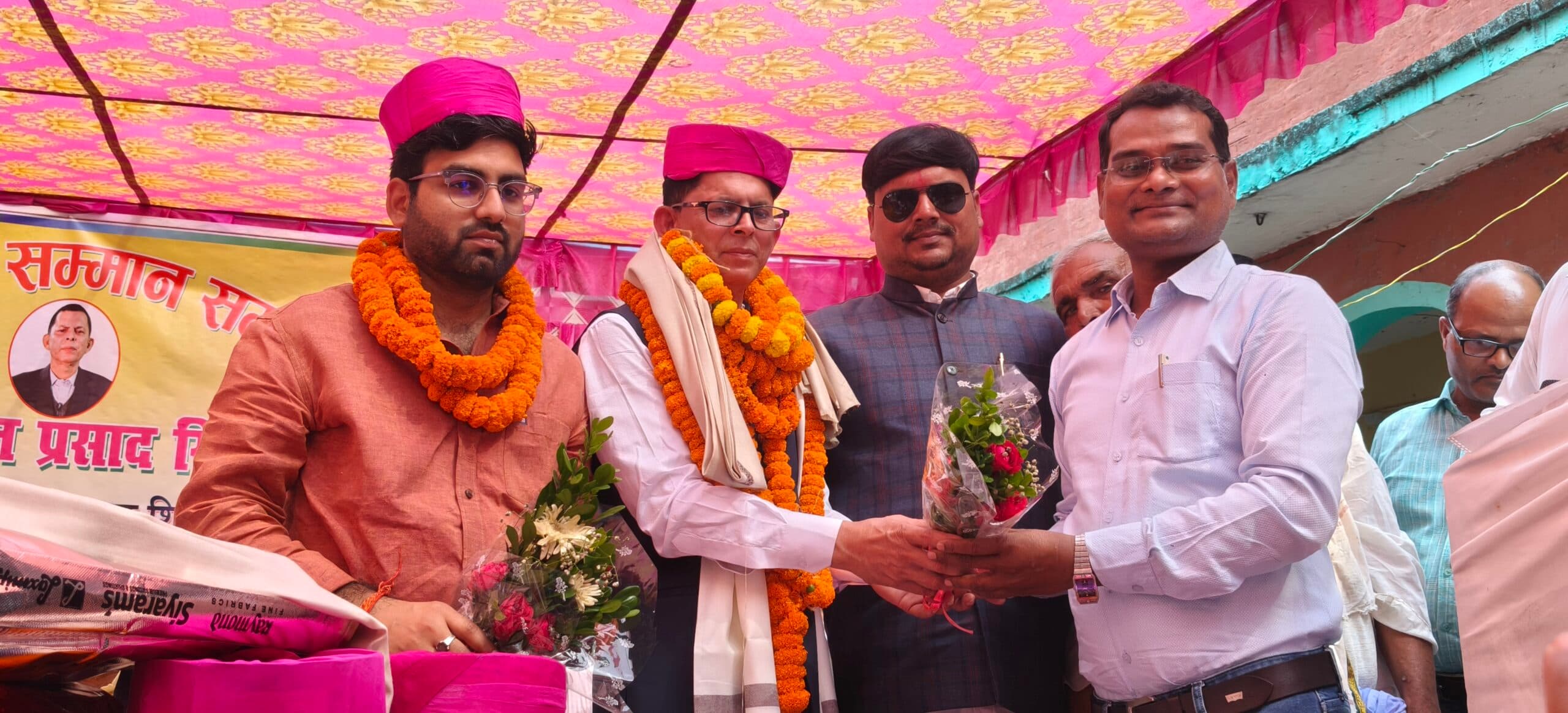 स्थानांतरित बीईओ को दी गयी विदाई, नये का हुआ स्वागत