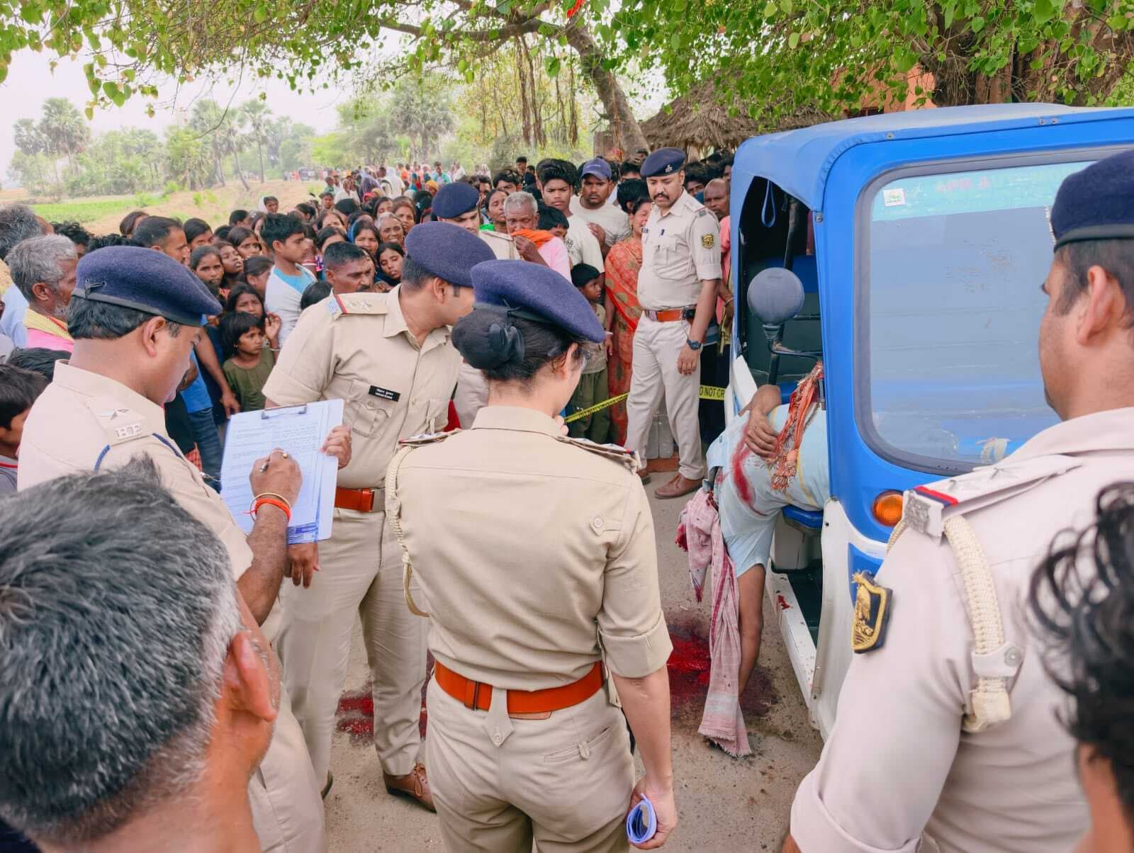 लखन धनामा गांव के समीप ई-रिक्शा चालक की गोली मारकर हत्या, इलाके में सनसनी